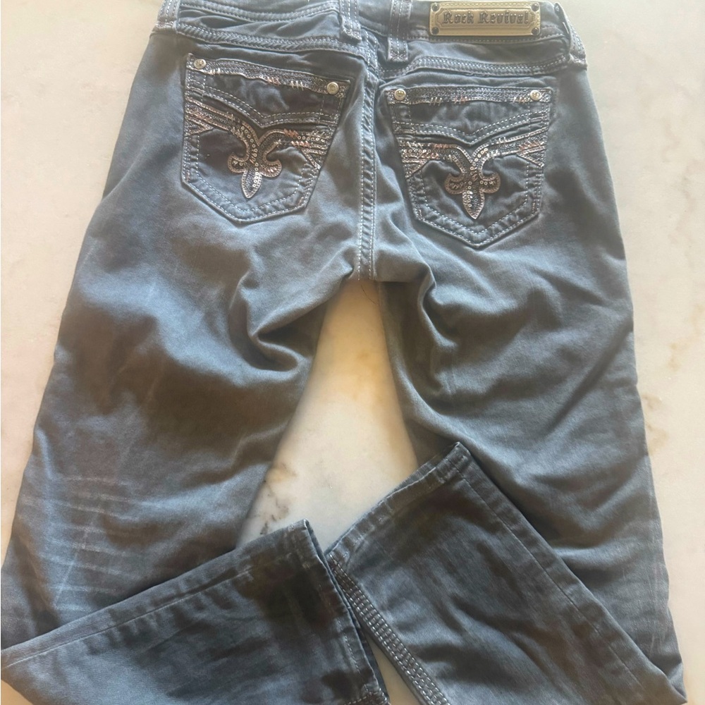 Rock Revival Crop Jeans